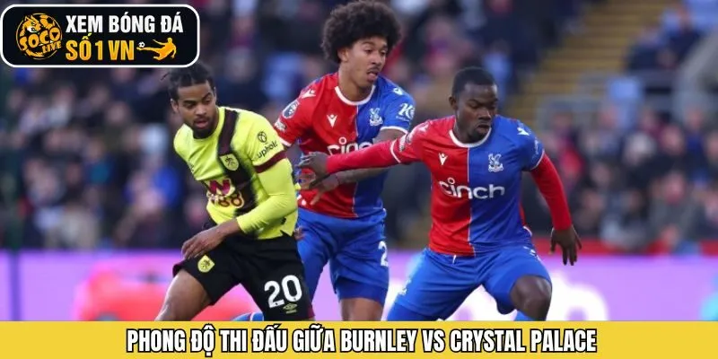 Nhấn định phong độ  giữa Burnley - Crystal Palace