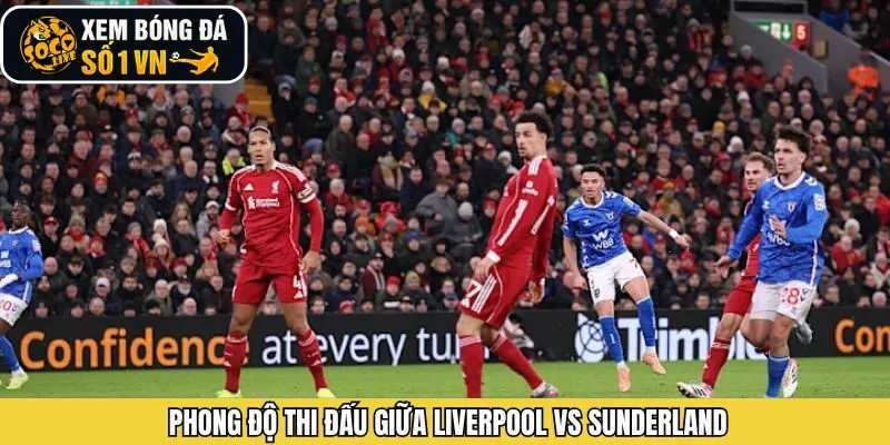 Đánh giá phong độ gần đây giữa Liverpool vs Sunderland